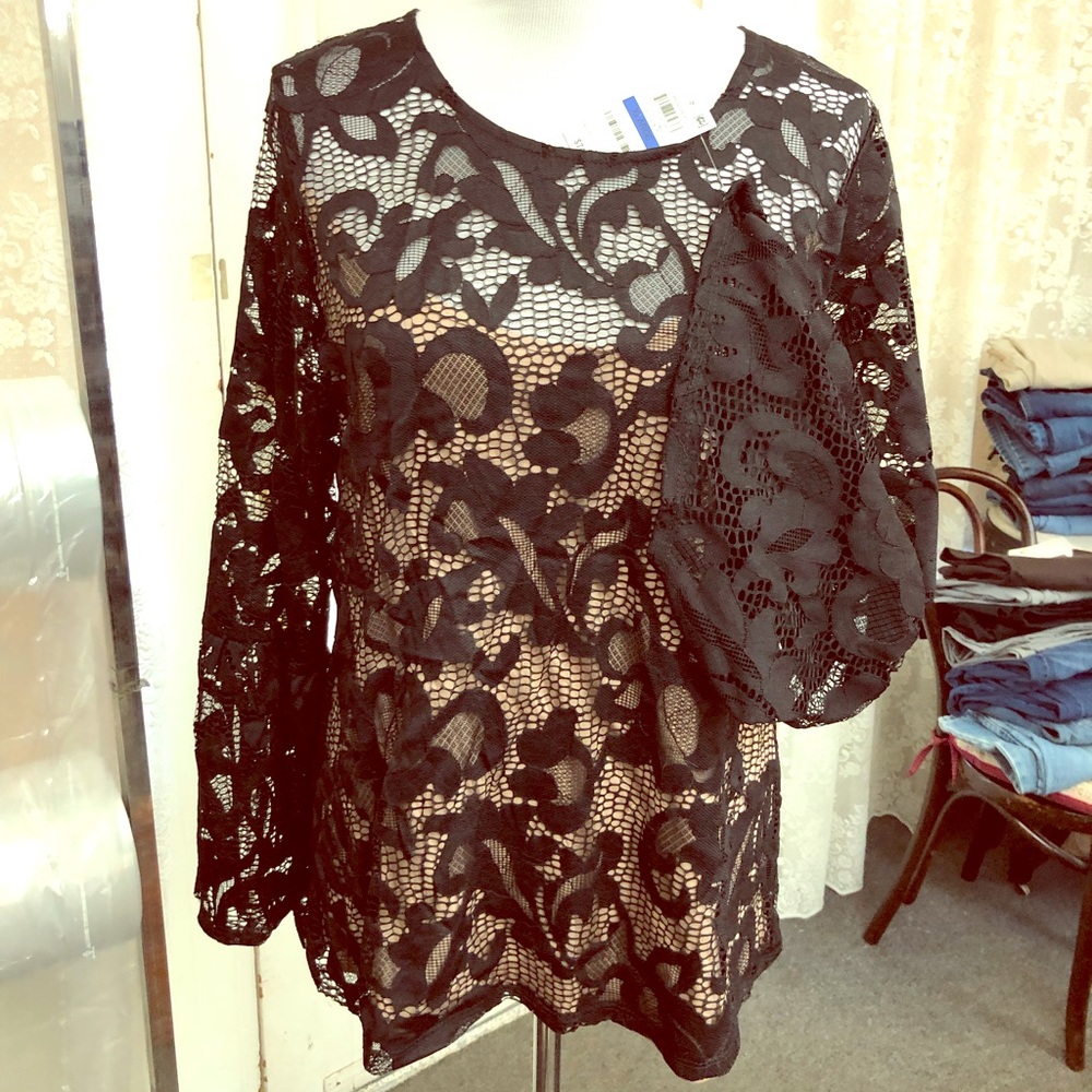 Inc Lace blouse